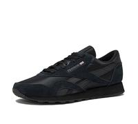 Reebok Klassische Nylon Herren, Tennisschuhe Sneaker, Core Black/Pure Grey, 38 EU