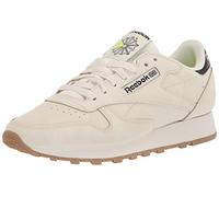 Reebok Klassischer Damen-Sneaker aus Leder, Alabaster/Soft Ecru/Schwarz, LSJ86, 42/44 EU