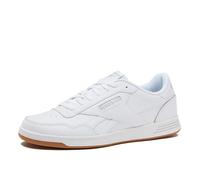 Reebok Klassischer Damen-Sneaker aus Leder, Footwear White/Cold Grey2/Reebok Gum, 42.5 EU