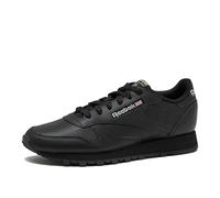 Reebok Klassischer Damen-Sneaker aus Leder, Schwarz (Core Black/Pure Grey), Größe 38