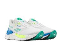 Reebok Herren FLOATZIG SYMMETROS Sneaker, White/UNLEASHEDGREEN/KINEBLUE, 42.5 EU