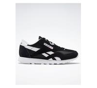Sneaker REEBOK CLASSIC "CL NYLON", Jungen, Gr. 36, schwarz-weiß (schwarz, schwarz, weiß), Leder, Synthetik, Textil, Schuhe Sneaker (84143368-36) schwarz, schwarz, weiß