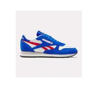 Reebok Unisex Classic Leather Sneaker, Chalk/Optimum Blue/Vector RED, 36.5 EU
