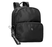 Reebok Leia Rucksack für Spaziergänge, schwarz, 20 x 25,5 x 10 cm, Polyester, 5,1 l