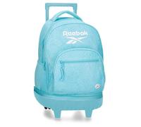 Reebok Madison Kompakter 2-Rad Rucksack Laptop 15,6 Zoll Blau 32x43x21 cm Polyester 28,9L by Joumma Bags