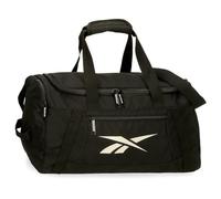 Reebok Malden Reisetasche, Schwarz, 45 x 23,5 x 19 cm, Polyester, 22,5 l, Schwarz, Talla única, Reisetasche