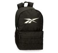 Reebok Malden Rucksack, Schwarz, 28 x 45 x 14 cm, Polyester, 17,64 l, Schwarz, Talla única, Rucksack