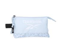 Reebok Maura Federmäppchen, dreifach, Blau, 22 x 12 x 5 cm, Polyester, von Joumma Bags, blau, Talla única, Dreifachmäppchen