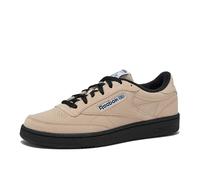 Reebok Men's Club C 85 Tennis Shoes, Casual Fashion White Sneakers, Tapioca/Black/White, 37.5 EU