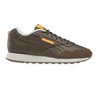 Reebok Mens Ventilator Signature Leather Fashion Sneakers, Grout/Vintage Chalk/Shocking Orange, 45.5/47 EU