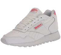 Reebok Glide Sneaker für Damen, Weiß/Pink Glow/Cherry, 39 EU