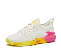 Reebok Nano Court Damen-Tennisschuhe, Pickleball-Schuhe für Damen, Kreide/True Pink/Golden Haze, 42 EU