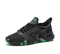 Reebok Nano Court Sport Herren Pickleball oder Tennisschuhe für Herren, Schwarz/Grau 5, 47/48.5 EU