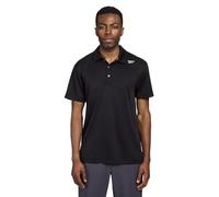 Reebok Poseidon Herren Poloshirt Kurzarm, Schwarz, XX-Large