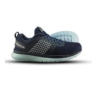 Reebok PT Prime Runner FC Trail-Laufschuhe für Damen, Blau (Smky Indigo Steel Fresh Blue Slvr Wht 000), 37 EU