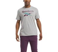 Reebok - Reebok Herrenkleidung T-shirt 100206031 IDENTITY BIG LOGO TEE Grau - 100206031 - M