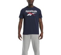 Reebok Herren RI Big Stacked Logo Tee T-Shirt, Vecnav, M