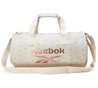 Reebok Reisetasche - Sporttasche für Training mit verstellbarem Schultergurt - kompakte Reisetasche für Damen und Herren, Plyo Creme, One Size, Kompakte Reisetasche