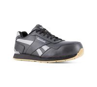 Reebok - Royal Glide S3 SRC 43, wasserdichte Schuhe aus Leder mit niedriger Sicherheitsstufe, Schwarz