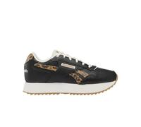 Sneaker REEBOK CLASSIC "REEBOK GLIDE RIPPLE DOUBLE", Damen, Gr. 40,5, washed schwarz, washed schwarz, chalk, Leder, Synthetik, Schuhe Sneaker (83834741-40,5) washed schwarz, washed schwarz, chalk