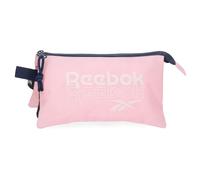 Reebok Sidney Federmäppchen, dreifach, Rosa, 22 x 12 x 5 cm, Polyester, von Joumma Bags, Rosa, Talla única, Dreifaches Federmäpp