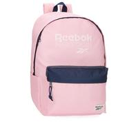 Reebok Sidney Laptop-Rucksack, anpassbar, 39,6 cm (15,6 Zoll), Rosa, 31,5 x 45 x 15 cm, Polyester, von Joumma Bags, Rosa, Talla única, Anpassbarer Laptop-Rucksack