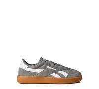 Sneaker REEBOK CLASSIC "REEBOK SMASH EDGE", Damen, Gr. 45,5, grau (grau3, weiß, gum1), Leder, Synthetik, Schuhe Sneaker (12884161-45,5) grau3, weiß, gum1
