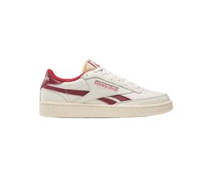 Reebok - Sneakers aus Leder - Club C Revenge Vintage Chalk / Paper White/Classic Burgundry für Herren aus Leder - Größe 44.5 - Bordeaux Bordeaux 44.5