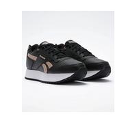 Sneaker REEBOK CLASSIC "REEBOK GLIDE RIPPLE DOUBLE", Damen, Gr. 42, schwarz-weiß (schwarz, weiß, rose gold), Synthetik, Textil, Schuhe Sneaker (32820811-42) schwarz, weiß, rose gold