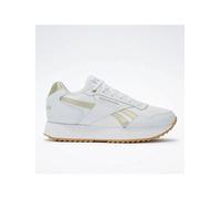 Sneaker REEBOK CLASSIC "REEBOK GLIDE RIPPLE DOUBLE", Damen, Gr. 38,5, weiß (weiß, sand, flint grau metallic), Synthetik, Textil, Schuhe Sneaker (65353009-38,5) weiß, sand, flint grau metallic