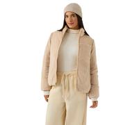 Reebok - Steppjacke für Damen, wendbar (Haferflocken) L