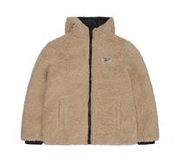 Reebok - Steppjacke für Damen, wendbar, Teddy (Schwarz) M