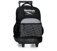 Reebok Stockton Kompakter 2-Rad Rucksack Laptop 15,6 Zoll Schwarz 32x43x21 cm Polyester 28,9L by Joumma Bags