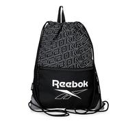 Reebok Stockton Turnbeutel Laptop 15,6 Zoll Schwarz 32x43x1 cm Polyester 1,61L by Joumma Bags