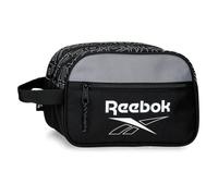 Reebok Stockton Zwei-Fächer Adaptierbare Kulturtasche Schwarz 26x16x12 cm Polyester by Joumma Bags