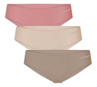 Reebok SUSIE 3 PACK Damen-Slip, rosa, größe XS