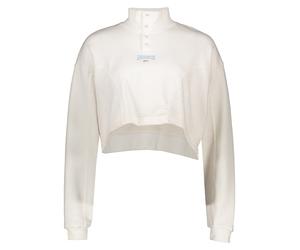 Reebok Sweatshirt "Varsity" in Weiß - Größe L | Damen Sweatshirts Jacken