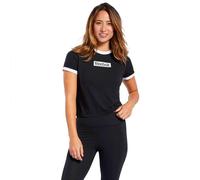Reebok Te Linear Logo Slim Tee T-Shirt, Damen, Schwarz, XS