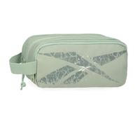Reebok Trace Dreifach-Federmäppchen, Grün, 22 x 10 x 9 cm, Polyester, von Joumma Bags