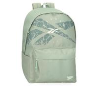 Reebok Trace Laptop-Rucksack 39,6 cm (15,6 Zoll), anpassbar an Trolleys, Grün, 31,5 x 45 x 15 cm, Polyester, 21,26 l, von Joumma Bags