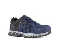 Reebok Trail Grip S1P SRC 43 Low Sicherheitsschuhe aus Mikrofaser und Leder, Marineblau/schwarz