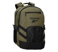Reebok Truck One Rucksack für Laptop, 39,6 cm (15,6 Zoll), Doppelfach, grün, 34 x 46 x 15 cm, Polyester, 23,46 l