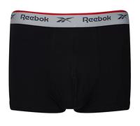 Trunk REEBOK "OVETT" Gr. M, 3 St., grey melange, white, black Herren Unterhosen Sportunterwäsche mit elastischem Logobund (90122011-M)