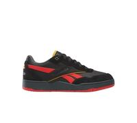 Reebok Unisex-Adult Bb4000 Ii Sneaker, Washed Black/Energy Red/Electric Amber, 44.5/46 EU
