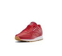 Reebok Unisex Adult Classic Leather Sneaker, Reefresh Vector Red/White/Gum, 12 Women 10.5 Men US