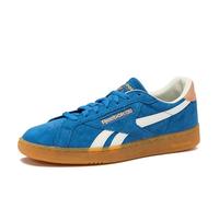 Reebok Unisex-Adult Club C Grounds UK Vintage Sneakers Casual Tennis Mens Shoes, Twilight Blue/Clay/Chalk, 11.5 Women/10 Men
