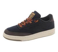 Reebok Unisex-Adult Harry Potter Club C 85 Sneaker, Night Black/Terrace Brown/Alabaster, 16.5 Women/15 Men