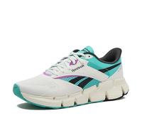 Reebok Unisex-Adult Zig Dynamica 5 Sneaker, Chalk/Ai Aqua/Vintage Chalk, 13.5 Women/12 Men