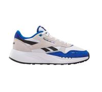 Reebok Unisex Classic Leather 2400 Sneaker, White/Boundless Blue/Black, 39 EU