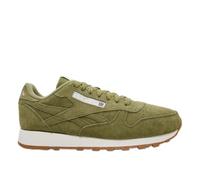 Sneaker REEBOK CLASSIC "CLASSIC LEATHER", Herren, Gr. 42, gritgrün, chalk, gum, Leder, Schuhe Sneaker (52068927-42) gritgrün, chalk, gum